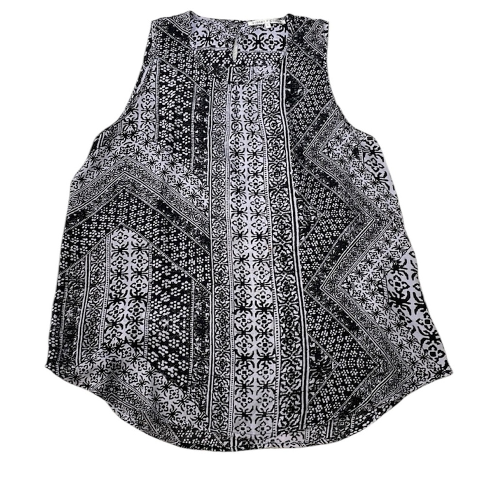 Violet + Claire Patterned Tank Top